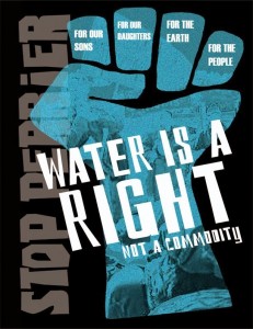 Water is a right fist