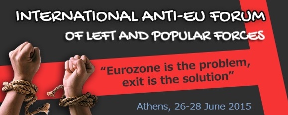 Διεθνές φόρουμ στην Αθήνα 26-27-28 Ιουνίου – ΑΣΚΤ Πειραιώς 256