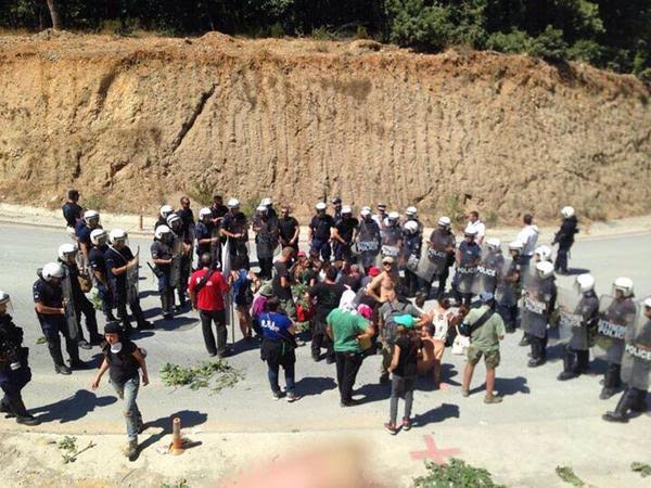 Η ΑΝΤΑΡΣΥΑ για τις συλλήψεις των αγωνιστών στις Σκουριές (3/08/2015)