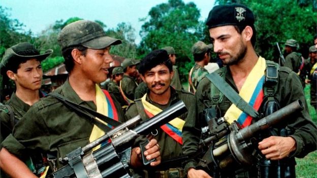 FARC και Κολομβία