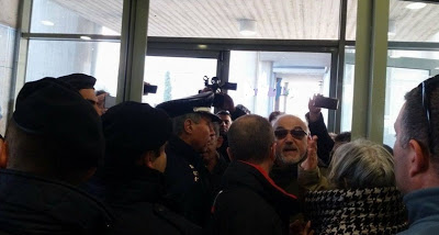 Ο ΣΥΝΤΟΝΙΣΜΟΣ ΣΥΛΛΟΓΙΚΟΤΗΤΩΝ ΘΕΣ/ΝΙΚΗΣ στη διαμαρτυρία στην ημερίδα της εφημερίδας “ΜΑΚΕΔΟΝΙΑ”