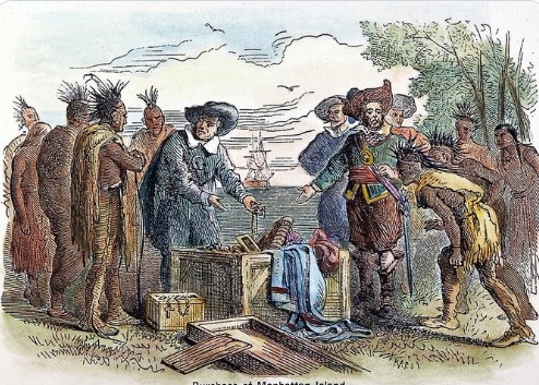 Σαν σήμερα, 24 Μαίου 1626, ο Ολλανδός άποικος, Πίτερ Μίνουιτ, “αγοράζει”από τους Ιθαγενείς το νησί του Μανχάταν. Ως αντάλλαγμα προσφέρει αντικείμενα αξίας…24ων δολαρίων.