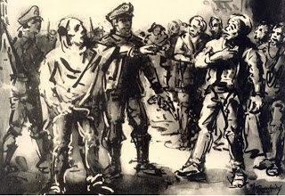 Απίθανη ιστορία αγωνιστή στην γερμανική κατοχή. Δέχεται σφαίρα από εκτελεστικό απόσπασμα ταγματασφαλιτών, η χαριστική βολή τον παίρνει ξώφαλτσα, τον θεωρούν νεκρό και δραπετεύει από νεκροθάλαμο!