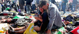 Συμπληρώνονται 8 χρόνια απ’ την ημέρα που το Τουρκικό παρακράτος δολοφόνησε άνανδρα 97 αγωνιστές στην Αγκυρα