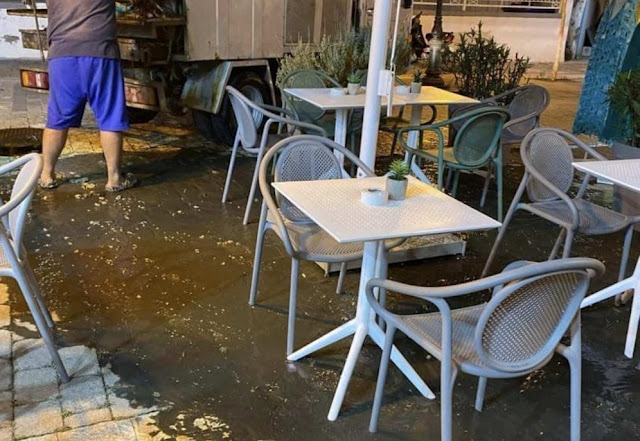 Να γιατί πλημμύρισε, για πολλοστή φορά, από βοθρολύματα η κεντρική οδός της πολύπαθης Σκιάθου