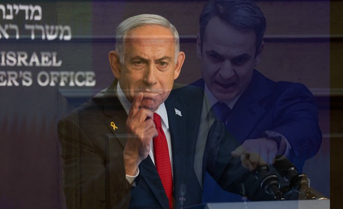 Γιατί ο Μητοτάκης ψελλίζει μισόλογα για τα εγκλήματα του Ισραήλ σε Ιράν & Παλαιστίνη; (vid)