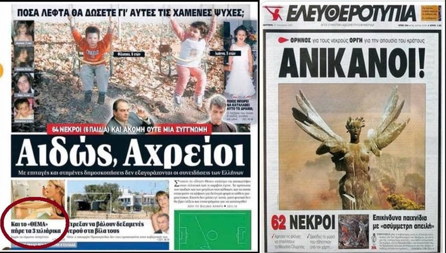 18 χρόνια από το ολοκαύτωμα της Ηλείας – και η σιωπή της υποκρισίας