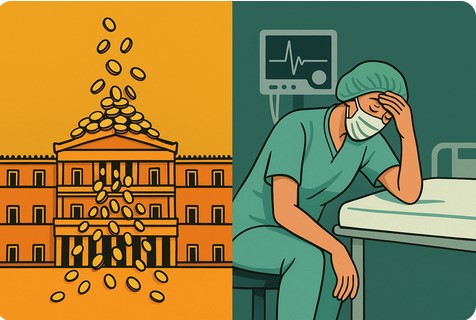 Ανθυγιεινό είναι το ίδιο το πολιτικό σύστημα της πρόκλησης και της ανισότητας.