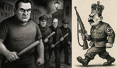 Το Μπλόκο της Κοκκινιάς: το αίμα δεν ξεπλένεται – Τα ντόπια καθάρματα που μακέλεψαν τους πατριώτες μόνο εθνικοί ήρωες δεν ανακηρύχτηκαν.