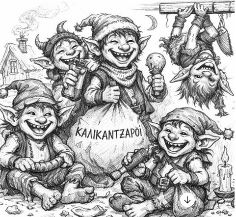 Πνεύματα της Πρωτοχρονιάς.