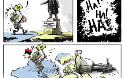 «Πώς να βγάλουμε τον Λένιν από τα μυαλά των Ουκρανών»: Από την πλατεία Μαϊντάν μέχρι το στούντιο του ΣΚΑΙ, φιλελεύθεροι και ακροδεξιοί σε ενιαίο μέτωπο ενάντια στις «σοβιετίες»