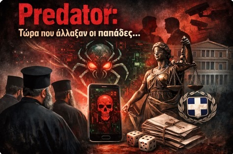 Υπόθεση Predator: Όταν αλλάζουν οι «παπάδες» και τα ευαγγέλια