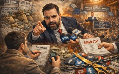 «Η “ελευθερία” των πολλών ΜΜΕ και η πραγματικότητα της φίμωσης»