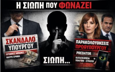 Η σιωπή που φωνάζει. “Φτύνουν” δημόσια Γεωργιάδη και Πρωθυπουργό και αυτοί λένε ότι ψιχαλίζει
