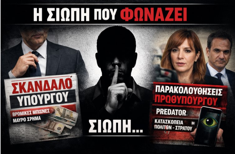 Η σιωπή που φωνάζει. “Φτύνουν” δημόσια Γεωργιάδη και Πρωθυπουργό και αυτοί λένε ότι ψιχαλίζει