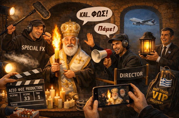 Άγιο Φως: Το ετήσιο «θαύμα» που ανάβει με… αναπτήρα