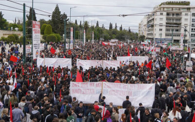 Μεγαλειώδης Πρωτομαγιάτικη συγκέντρωση του ΠΑΜΕ