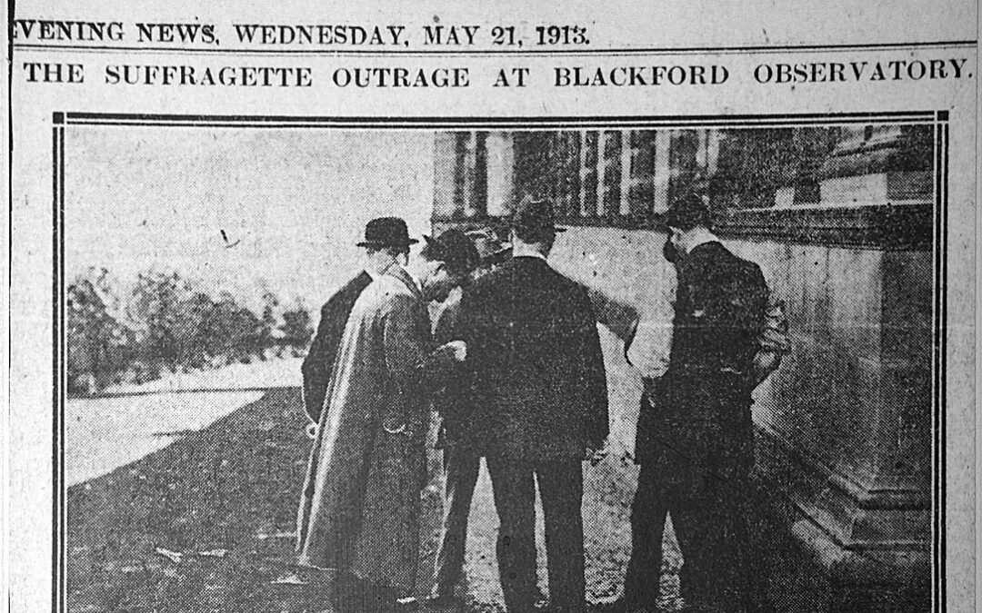 21 Μάη 1913: Οι σουφραζέτες βομβαρδίζουν το Βασιλικό Αστεροσκοπείο του Εδιμβούργου