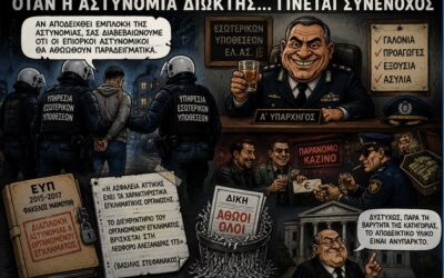Η σαπίλα δεν αυτοκαθαρίζεται – Αποκαλύπτεται η δυσωδία που επικρατεί στην Υπηρεσία Εσωτερικών Υποθέσεων της ΕΛ.ΑΣ
