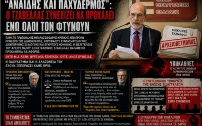 «Αναιδής και παχύδερμος»: Ο εισαγγελέας Τζαβέλλας συνεχίζει να προκαλεί ενώ όλοι τον φτύνουν
