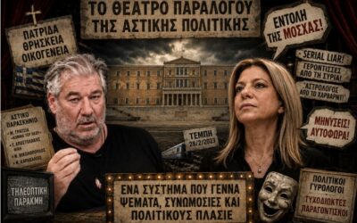 Καραχάλιος – Καρυστιανού: Η πολιτική φάρσα της παρακμής