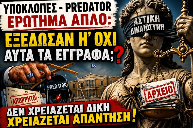 Οταν ακόμα και οι δικοί τους δεν μπορούν να κάνουν τα στραβά μάτια