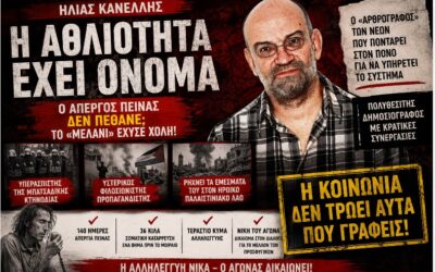 Η αθλιότητα δεν μπορεί να κρύψει μια νίκη του αγώνα και της αλληλεγγύης – Μια απάντηση στον δημοσιολόγο Ηλία Κανέλλη