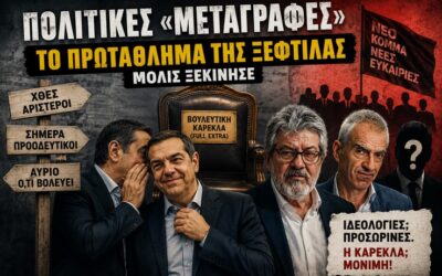 Πολιτικές «μεταγραφές»: Η τέχνη να βαφτίζεις την καρέκλα «ριζοσπαστική πολιτική»