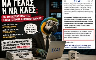 Να γελάς ή να κλαις;