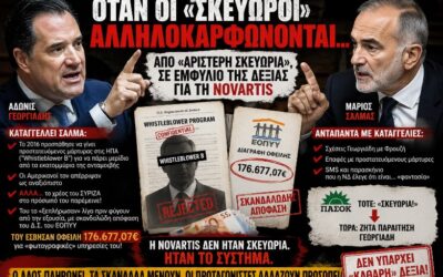 Όταν οι «σκευωροί» αλληλοκαρφώνονται…