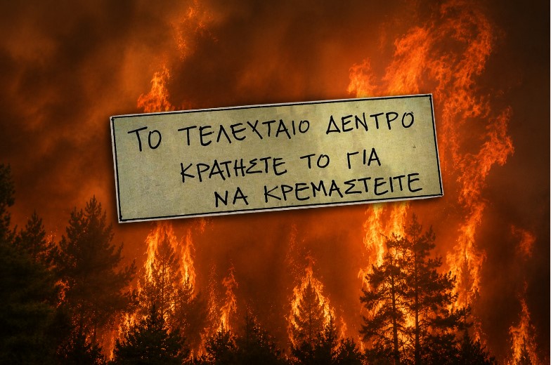 Η χώρα καίγεται. Οι ευθύνες έχουν ονοματεπώνυμο