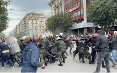Αστυνομικά γκλομπ για τους αντιφασίστες, διευκολύνσεις για τους φασίστες