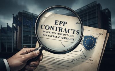 Τα «χρυσά» συμβόλαια των γαλάζιων παιδιών: Στο μικροσκόπιο της Ευρωπαϊκής Εισαγγελίας οι σύμβουλοι της ΝΔ για το πάρτι των 780.000 ευρώ στο ΕΛΚ