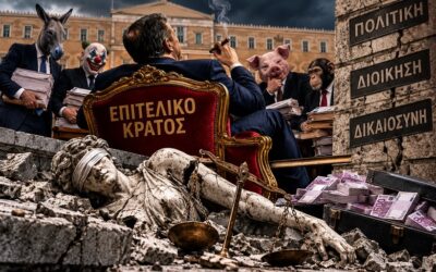Το «επιτελικό» τρελοκομείο της αστικής αποσύνθεσης και η θεσμική κατρακύλα